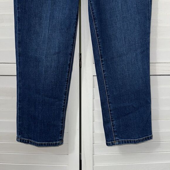 Talbots Jeans Size 8P Crop Flawless Straight Leg - Picture 4 of 10
